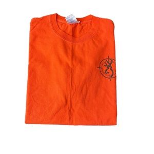 Orange Browning Tee—Medium